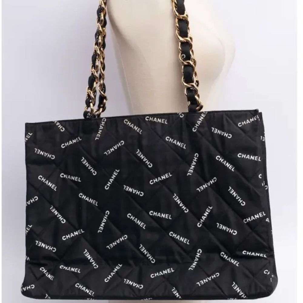 Chanel Jersey Tote
